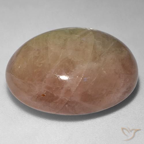 9,17 ctw natürlicher Orangenes Gold Sternsaphir, Oval, Lichtundurchlässig