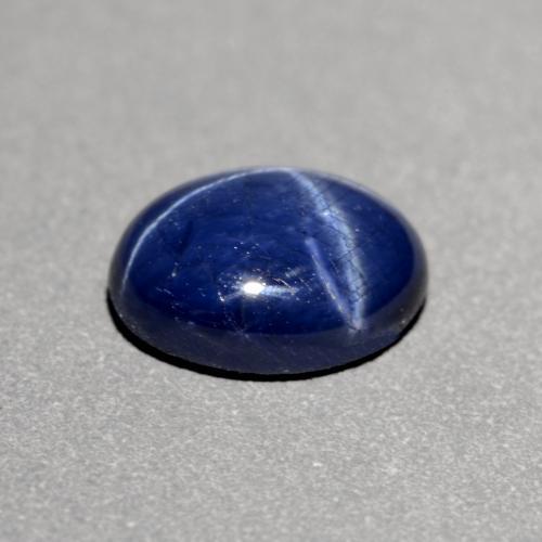 9,17 ctw natürlicher Dämmerungsblau Sternsaphir, Oval Schliff, Lichtundurchlässig