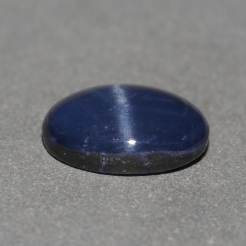9,17 ctw natürlicher Navy blau Sternsaphir, Oval Schliff, Lichtdurchlässig
