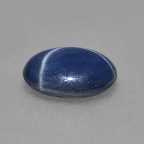 1,16 ctw natürlicher blauer Stern-Saphir, Oval Schliff, Lichtdurchlässig