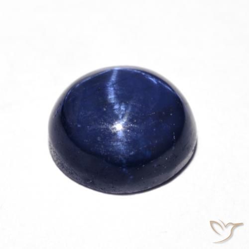 9,17 ctw natürlicher Navy blau Sternsaphir, Runden, Lichtundurchlässig