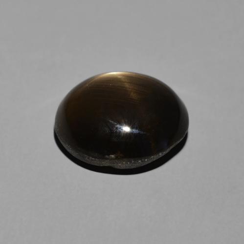 9,17 ctw natürlicher Schwarz Sternsaphir, Oval, Lichtundurchlässig