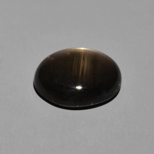 9,17 ctw natürlicher Schwarz Sternsaphir, Oval, Lichtundurchlässig