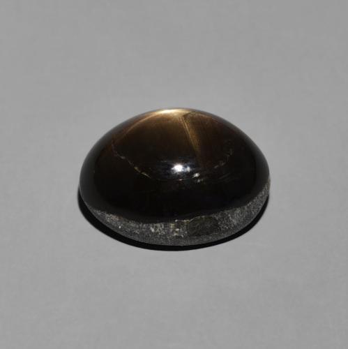 9,17 ctw natürlicher Schwarz Sternsaphir, Oval, Lichtundurchlässig