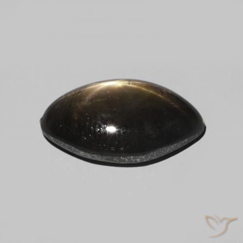 9,17 ctw natürlicher Schwarz Sternsaphir, Marquise, Lichtundurchlässig