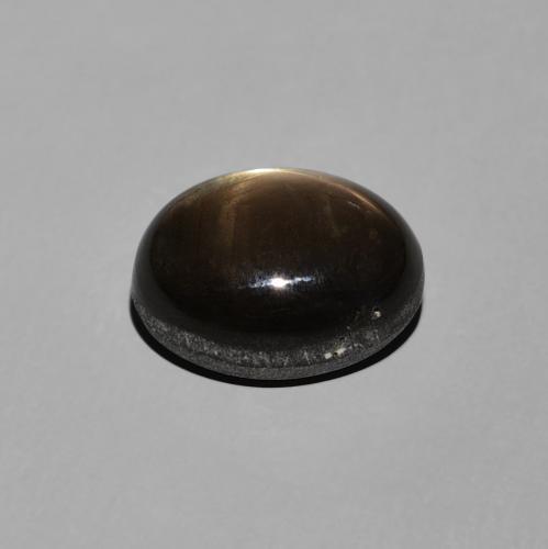 9,17 ctw natürlicher Schwarz Sternsaphir, Oval, Lichtundurchlässig