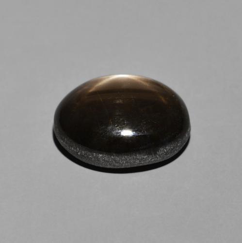 9,17 ctw natürlicher Schwarz Sternsaphir, Oval, Lichtundurchlässig
