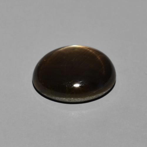 9,17 ctw natürlicher Schwarz Sternsaphir, Oval, Lichtundurchlässig