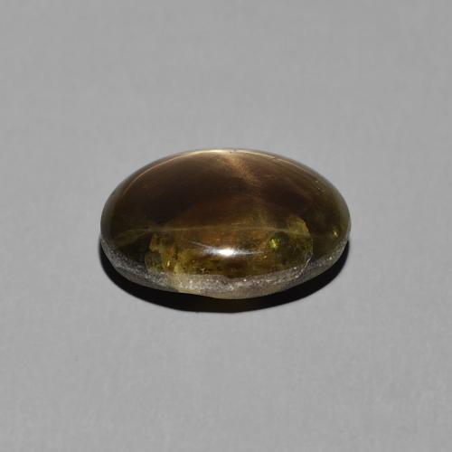 9,17 ctw natürlicher Schwarz Sternsaphir, Oval, Lichtundurchlässig