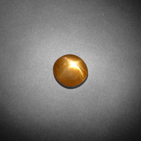 9,17 ctw natürlicher gold-braun Sternsonnenstein, Oval Schliff, Lichtundurchlässig