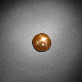 9,17 ctw natürlicher gold-braun Sternsonnenstein, Oval Schliff, Lichtundurchlässig