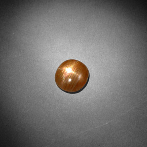 9,17 ctw natürlicher gold-braun Sternsonnenstein, Oval Schliff, Lichtundurchlässig