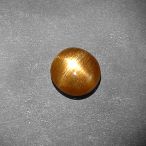 1,17 ctw natürlicher brauner Stern-Sonnenstein, Oval Schliff, Lichtundurchlässig