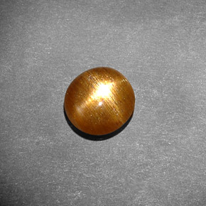 1,17 ctw natürlicher brauner Stern-Sonnenstein, Oval Schliff, Lichtundurchlässig