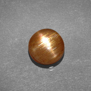 9,17 ctw natürlicher gold-braun Sternsonnenstein, Oval Schliff, Lichtundurchlässig