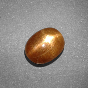 9,17 ctw natürlicher gold-braun Sternsonnenstein, Oval Schliff, IF