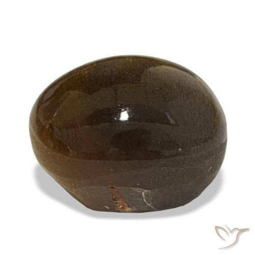 9,17 ctw natürlicher Warmes Braun Sternsonnenstein, Oval Schliff, Lichtundurchlässig
