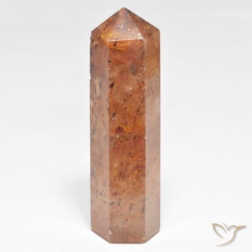 50.65ct Natürlicher Mittelorange Erdbeerquarz, Fantasie, Lichtundurchlässig