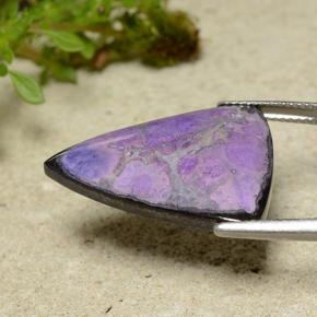 9,17 ctw natürlicher Mittelviolett Sugilith, Trillion, Lichtundurchlässig