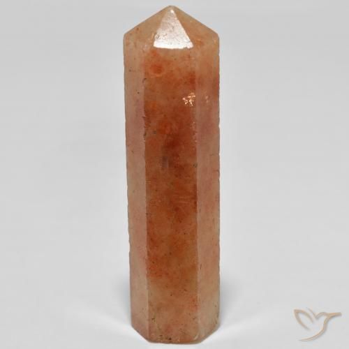 48.79ct Natürlicher Orange Sonnenstein, Fantasie, Lichtundurchlässig