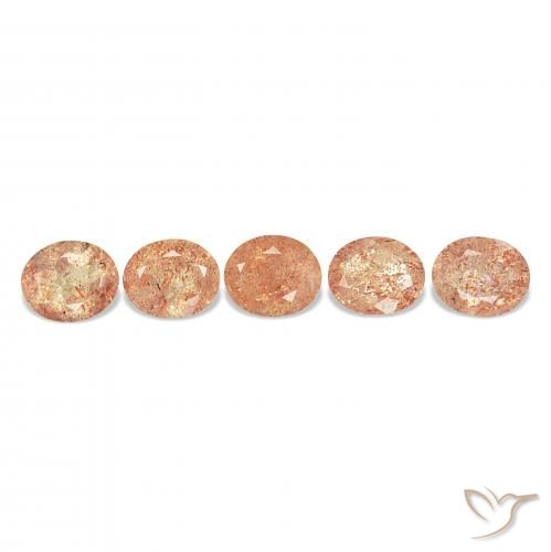23.13ctw Helle Tigerorange Sonnenstein, Oval, Transparent