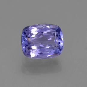 1,37 ctw natürlicher blauer Tansanit, Kissenschliff, VVS