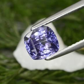 1,46 ctw natürlicher blauer Tansanit, Kissenschliff, VVS-VS