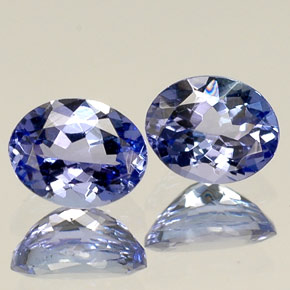  ct natürliche blauer Tansanit-Edelsteine, Oval Schliff, VVS-VS