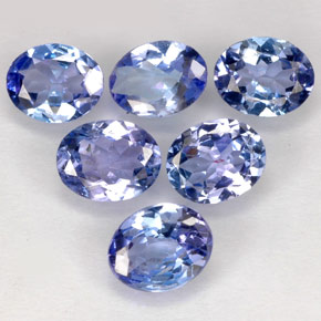  ct natürliche blauer Tansanit-Edelsteine, Oval Schliff, VS