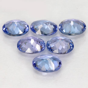  ct natürliche blauer Tansanit-Edelsteine, Oval Schliff, VS