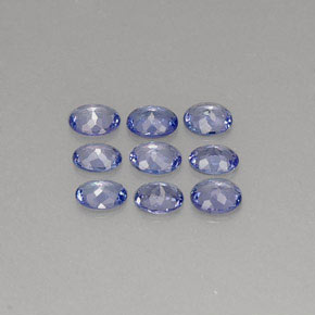  ct natürliche blauer Tansanit-Edelsteine, Oval Schliff, VS