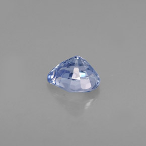 0,52 ctw natürlicher blauer Tansanit, Birnenform, VVS