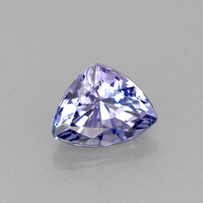 0,57 ctw natürlicher blauer Tansanit, Trillion, VVS