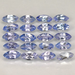  ct natürliche blauer Tansanit-Edelsteine, Marquise, VVS-VS