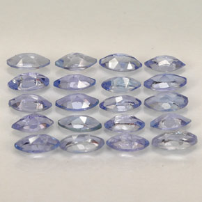  ct natürliche blauer Tansanit-Edelsteine, Marquise, VVS-VS