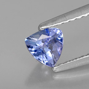 0,44 ctw natürlicher blauer Tansanit, Trillion, VVS-VS