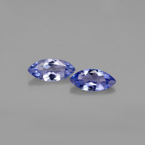 ct natürliche blauer Tansanit-Edelsteine, Marquise, VVS-VS