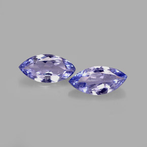  ct natürliche blauer Tansanit-Edelsteine, Marquise, VVS