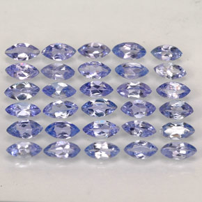  ct natürliche blauer Tansanit-Edelsteine, Marquise, VVS-VS