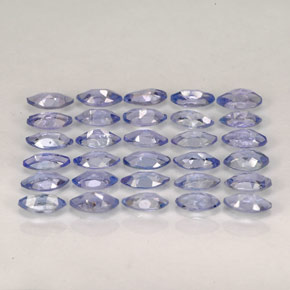  ct natürliche blauer Tansanit-Edelsteine, Marquise, VVS-VS