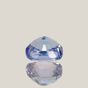 0,80 ctw natürlicher blauer Tansanit, Kissenschliff, VVS