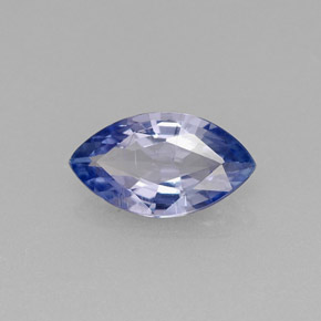 0,78 ctw natürlicher blauer Tansanit, Marquise, VS