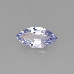 0,55 ctw natürlicher violetter Tansanit, Marquise, VVS