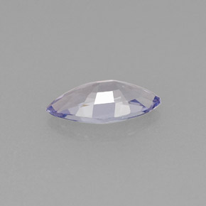 0,55 ctw natürlicher violetter Tansanit, Marquise, VVS