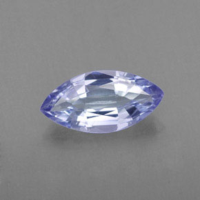 0,76 ctw natürlicher blauer Tansanit, Marquise, VS