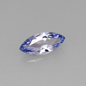 0,49 ctw natürlicher blauer Tansanit, Marquise, VVS-VS