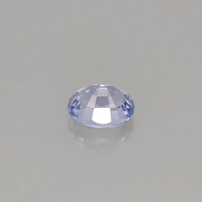 0,60 ctw natürlicher blauer Tansanit, Oval Schliff, VVS