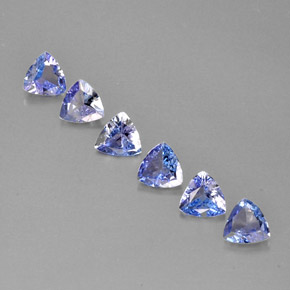  ct natürliche blauer Tansanit-Edelsteine, Trillion, VS