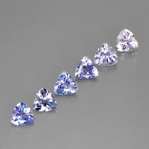  ct natürliche blauer Tansanit-Edelsteine, Trillion, VS