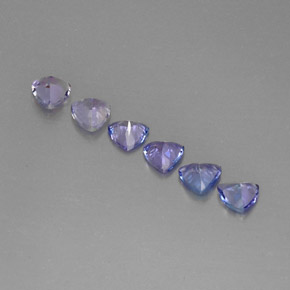  ct natürliche blauer Tansanit-Edelsteine, Trillion, VS